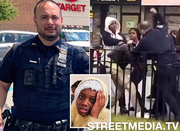 A NYPD officer has been suspended without pay after a violent altercation, where allegedly the cop beats up a 14-year-old girl.