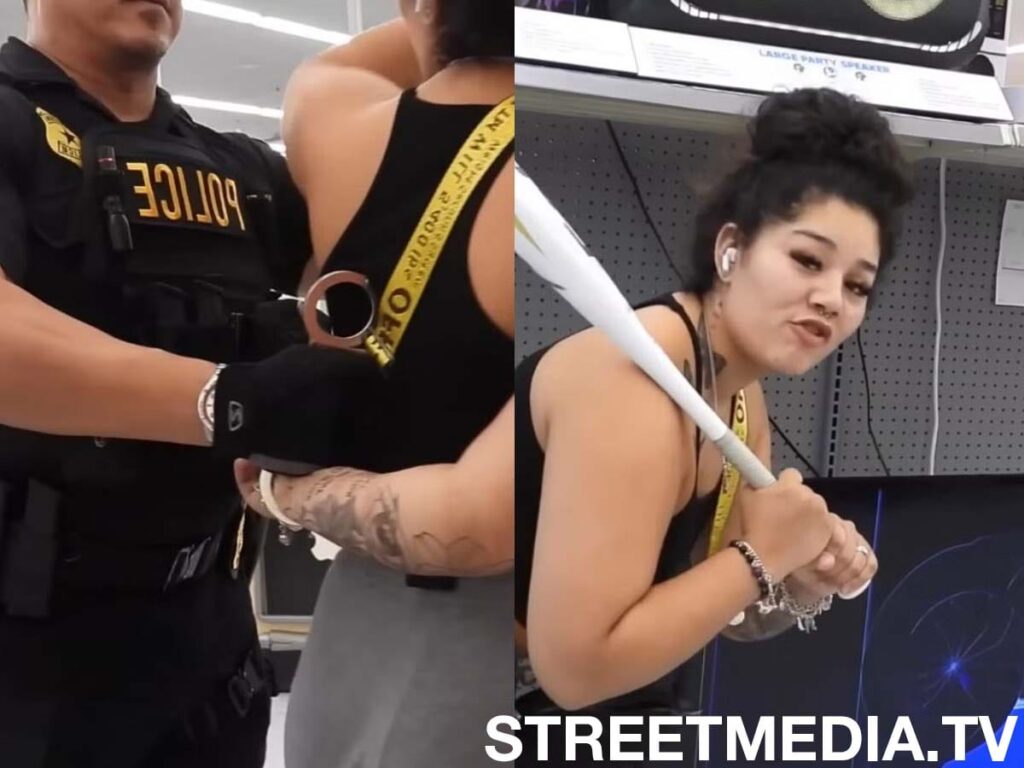 DAYSIDUKESTV arrested after a disastrous smashing Walmart TV 'prank' with a metal baseball bat